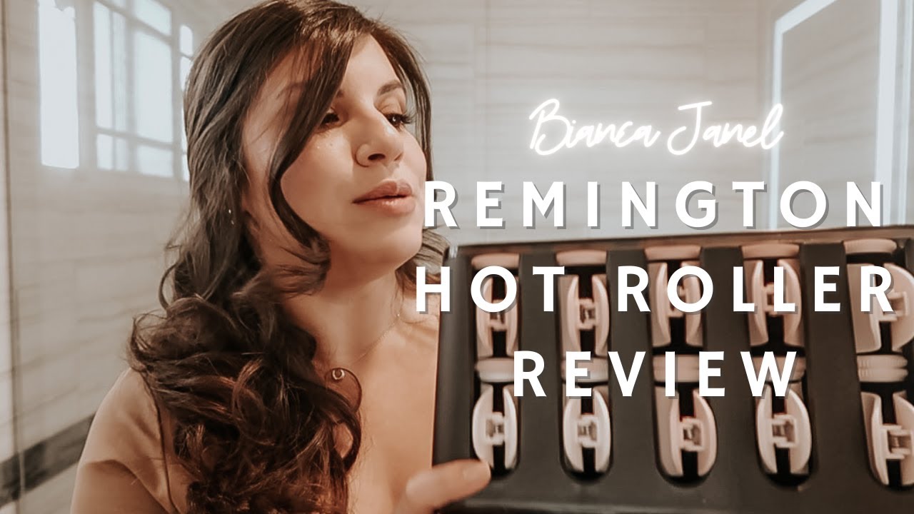 Обзор термобигуди Remington Pro Hot Rollers | Причёска в стиле 90-х | Бьянка Джанель