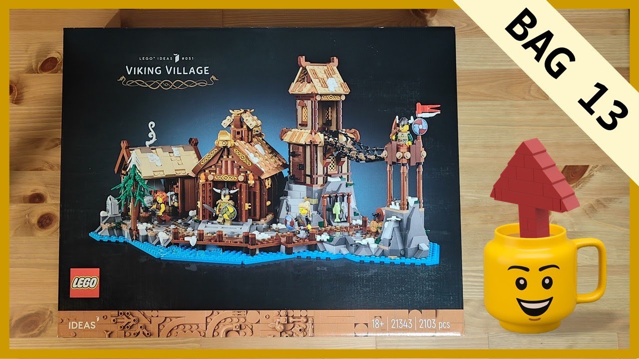 Lego Viking Village (21343) Building Bag 13/15