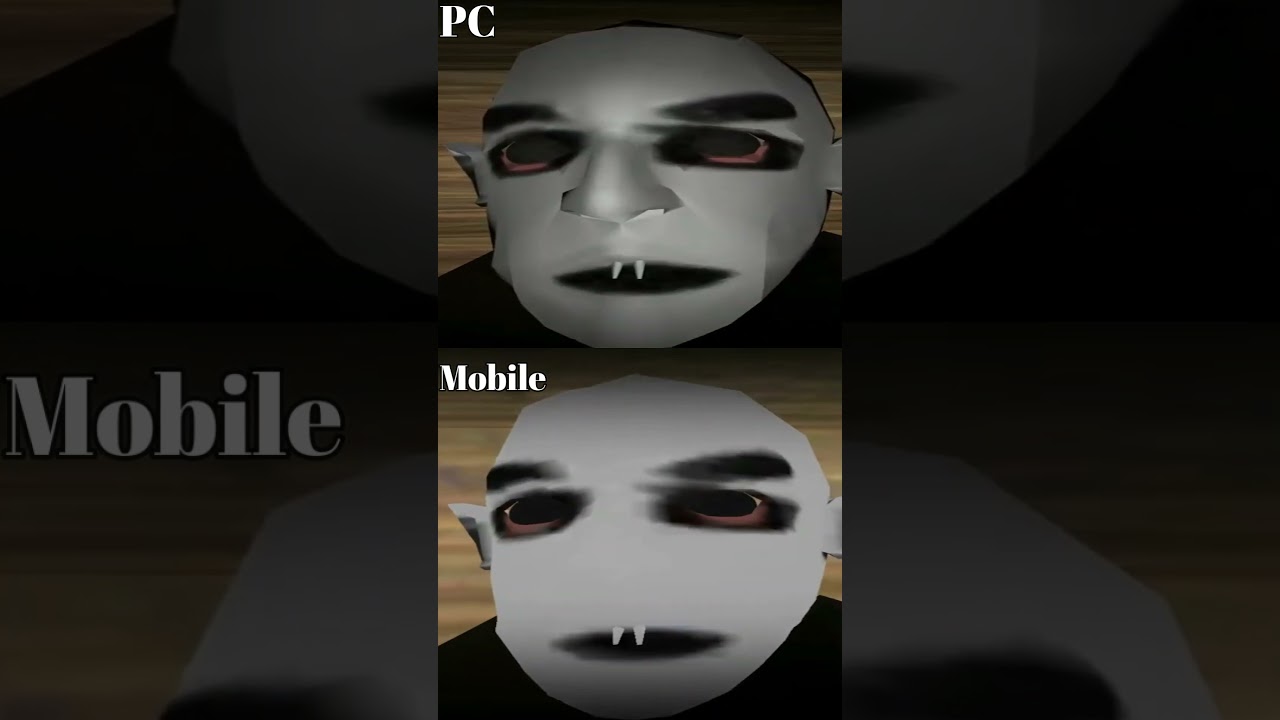 Nosferatu PC VS Nosferatu Mobile - Slendrina The Forest Ending