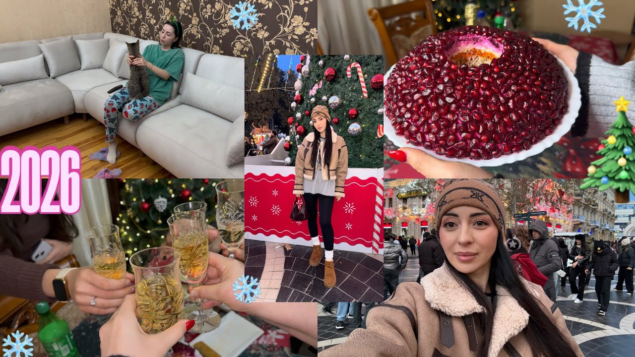 İLK VLOGUM 2026 🎄❄️  YENİ İLİNİZ MÜBARƏK ❤️ VLOG ❄️ Ayka 14