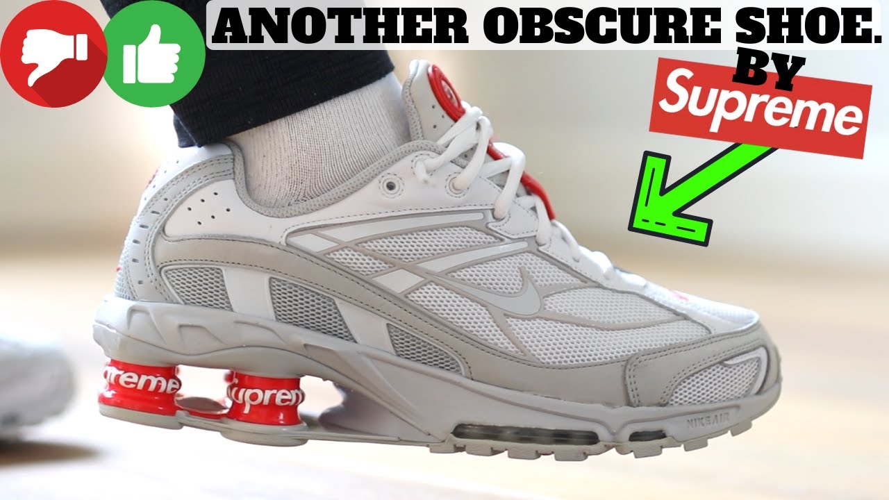 Supreme Bringing Back another Obscure Nike Model! Nike Shox Ride 2 Review