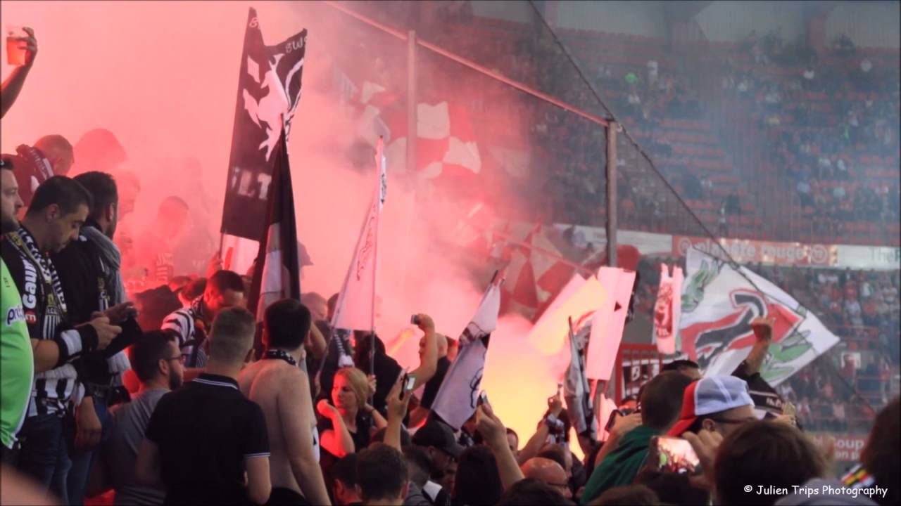 R. Standard .C.L - R. Charleroi .S.C Pyro's & Tifo  compil' By Julien Trips Photography