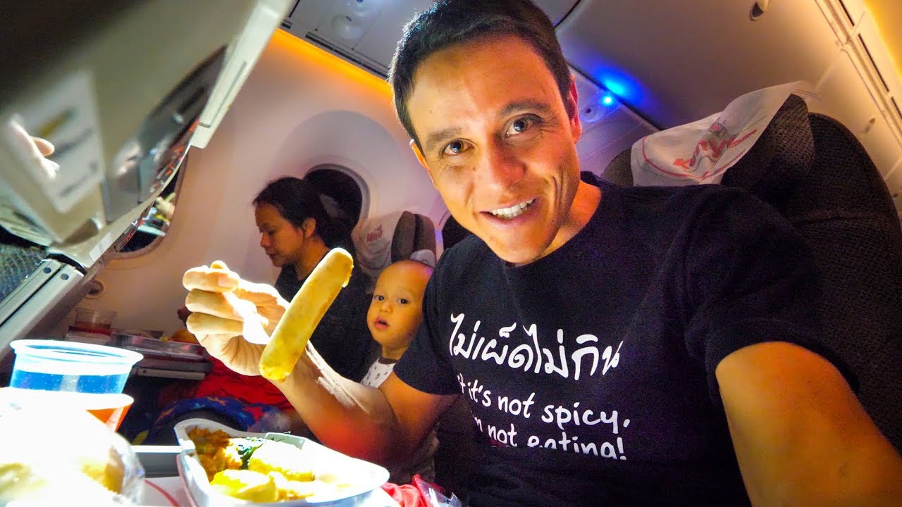 Kenya Airways FOOD REVIEW - Bangkok to Nairobi to Accra | Africa Travel Vlog!