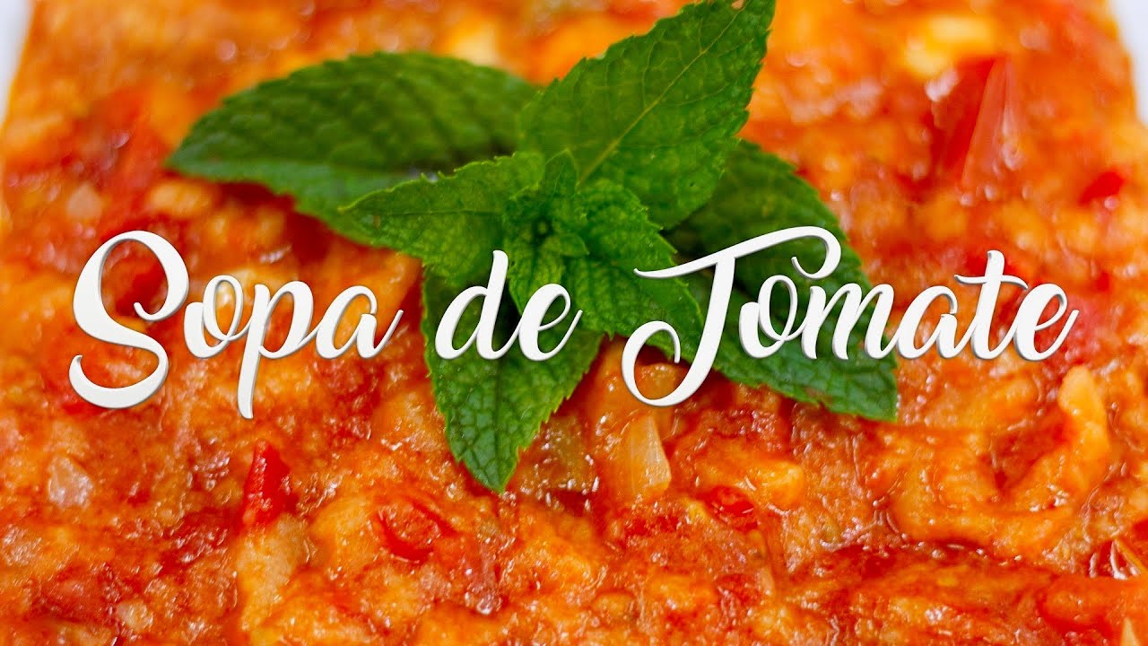 ¡Descubre la Deliciosa Sopa de Tomate Andaluza! 🍅 | Receta Tradicional Rápida y Reconfortante 👍