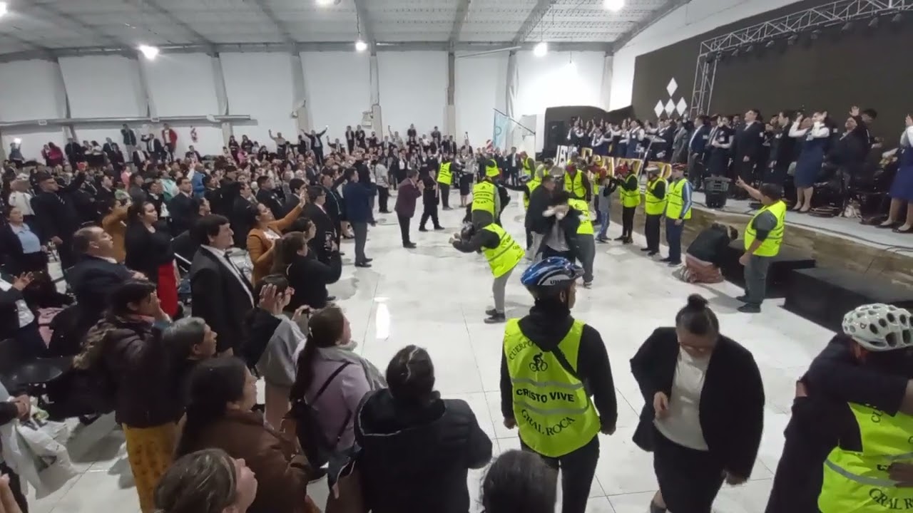 Entrada del Grupo Ciclista Gral Roca 