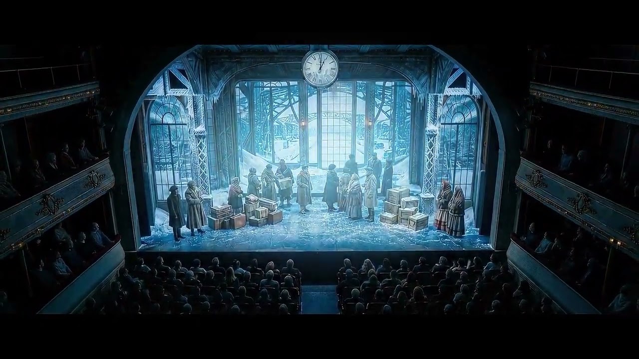 Anastasia El Musical - Argentina - Espiando la escenografía