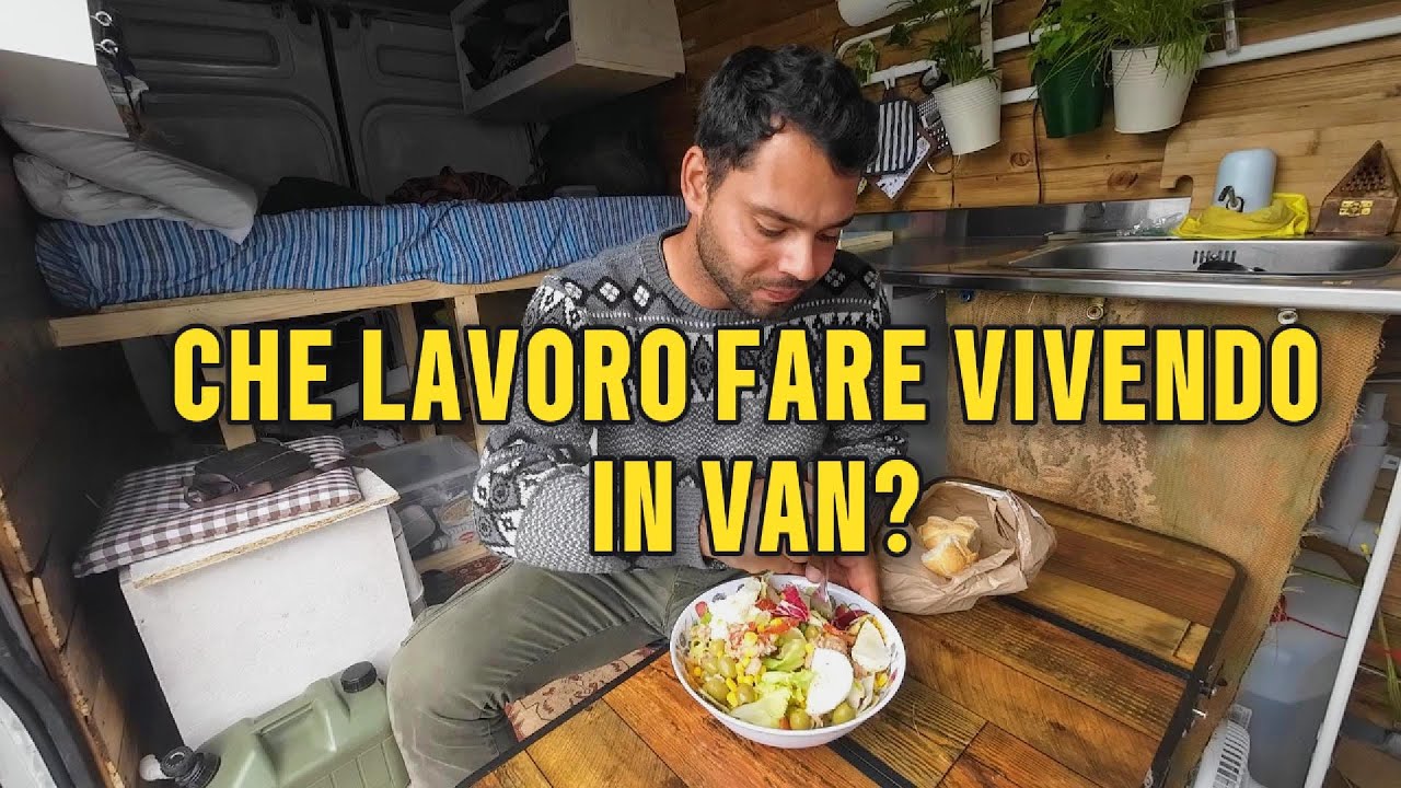 Che lavoro fare vivendo in van? Ti porto in una mia giornata di colloqui