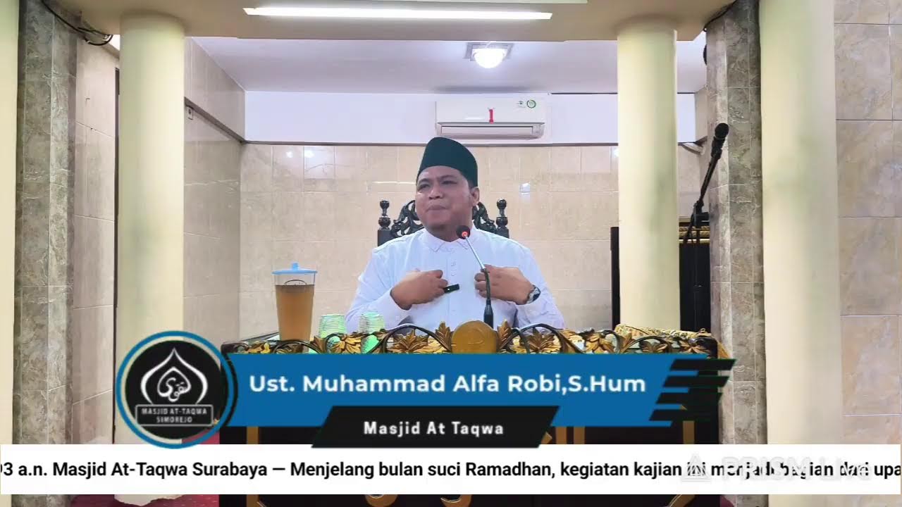 Siaran langsung Masjid Attaqwa simorejo