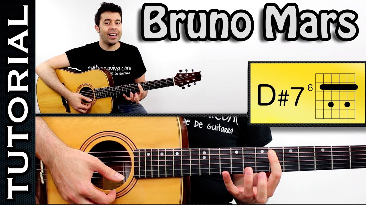Como tocar The Lazy Song - Bruno Mars en guitarra TUTORIAL COMPLETO  FACIL!