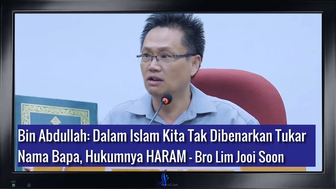 Bin Abdullah: Ia Semata-Mata Budaya  Yg Menyusahkan & Bercanggah Dgn Islam - Bro Lim Jooi Soon