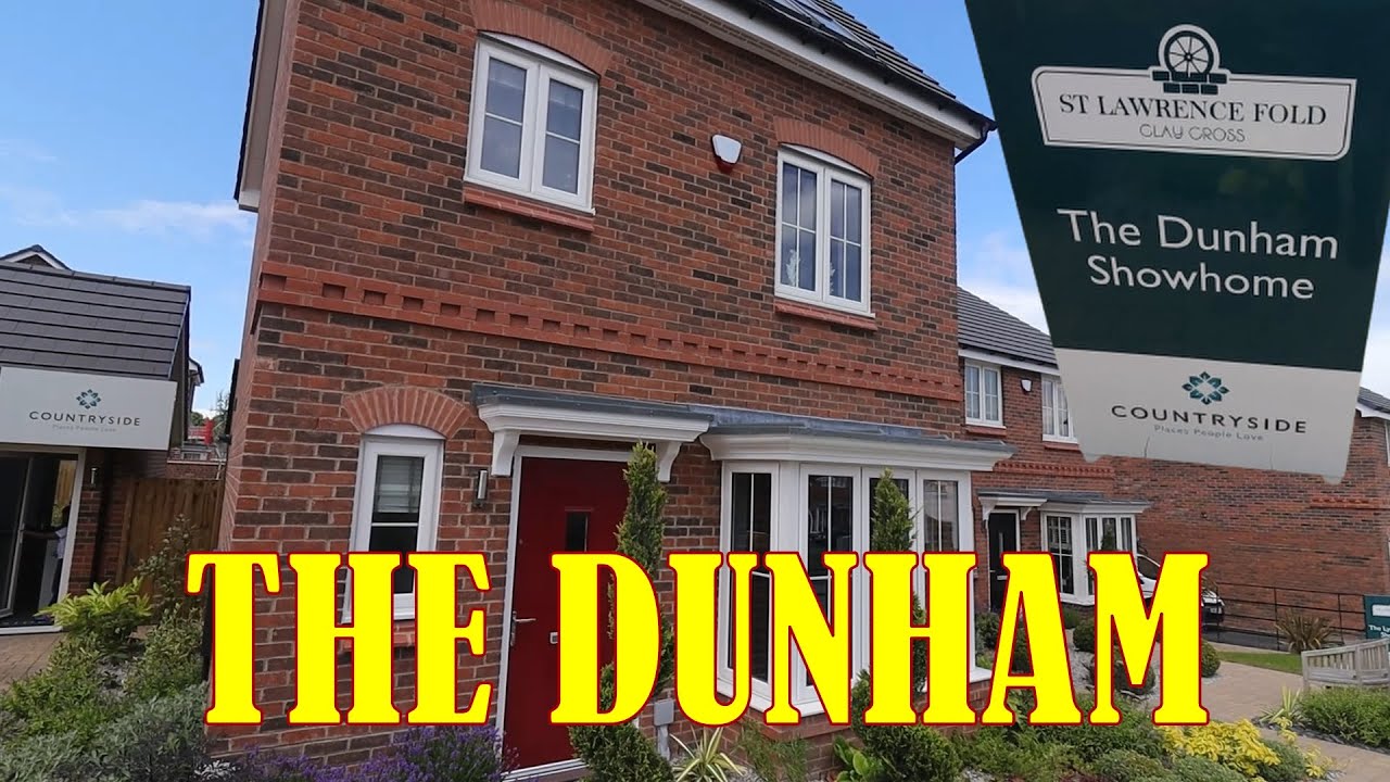 Countryside Properties New Homes 2022 | The Dunham|St. Lawrence Fold Clay Cross Chesterfield S45 9NF