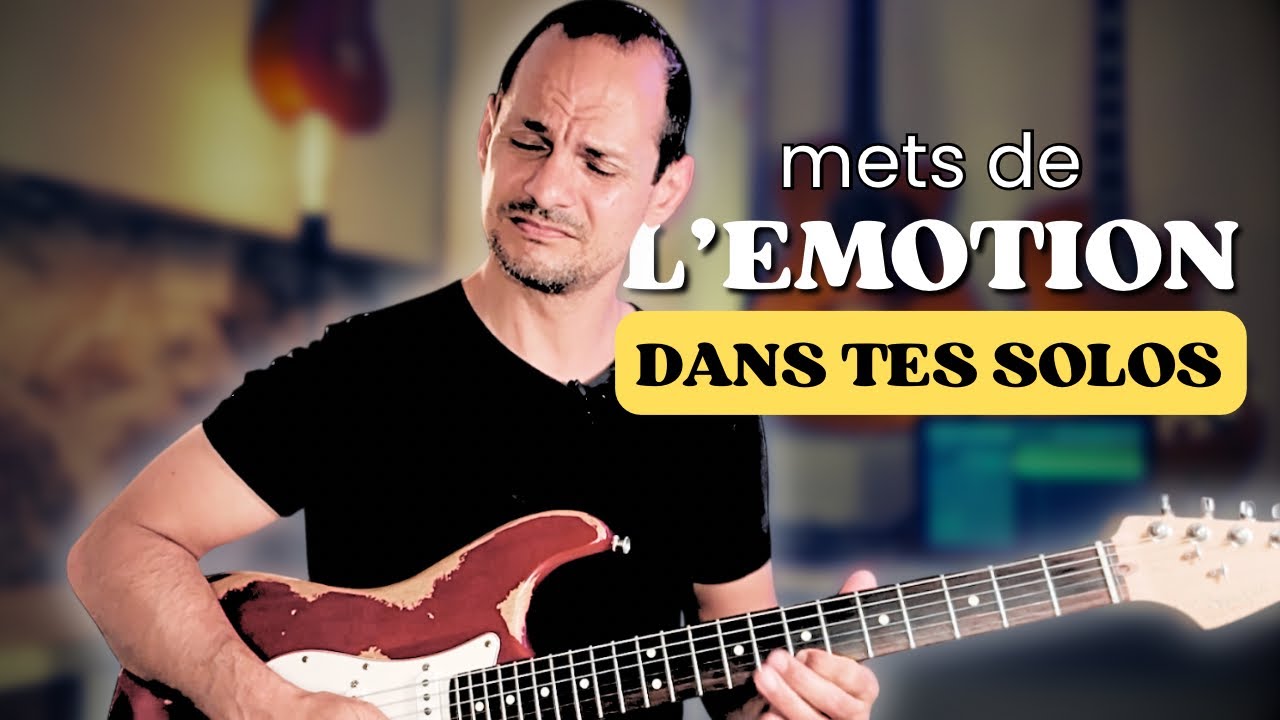 Mets de l'émotion dans ton improvisation
