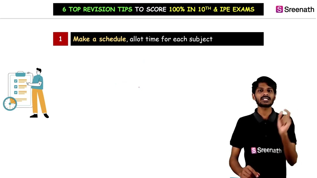 Top 6 Revision Tips to Score 100% in 10th & Inter Board Exams