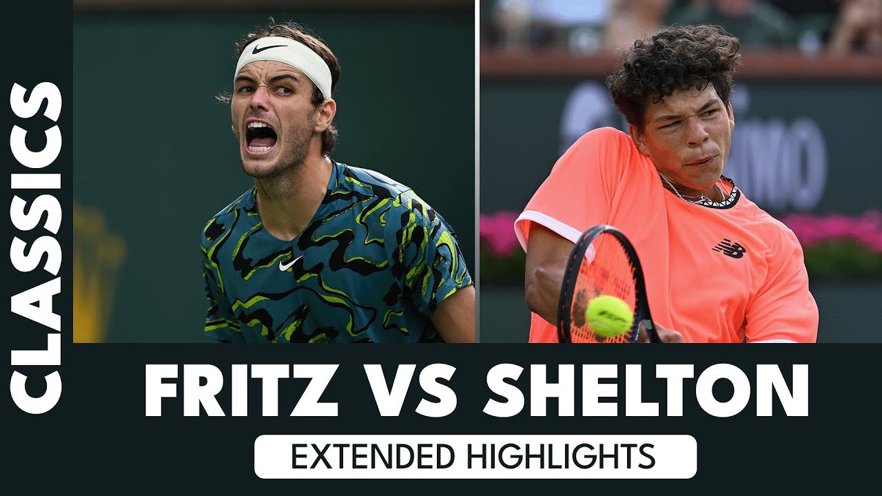 Taylor Fritz vs Ben Shelton ONLY Meeting | Indian Wells 2023 Extended Highlights