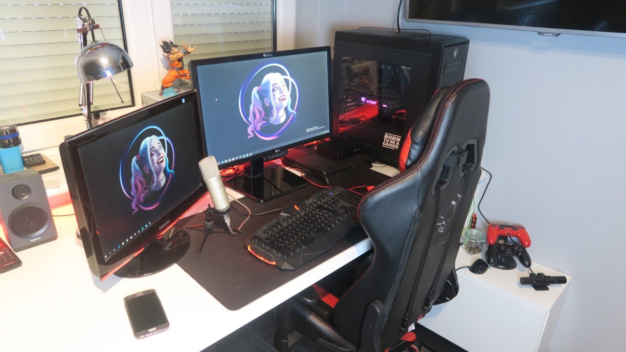 GAMING ROOM - POK&Oacute;J GRACZA - MOJE STANOWISKO GAMINGOWE 2019