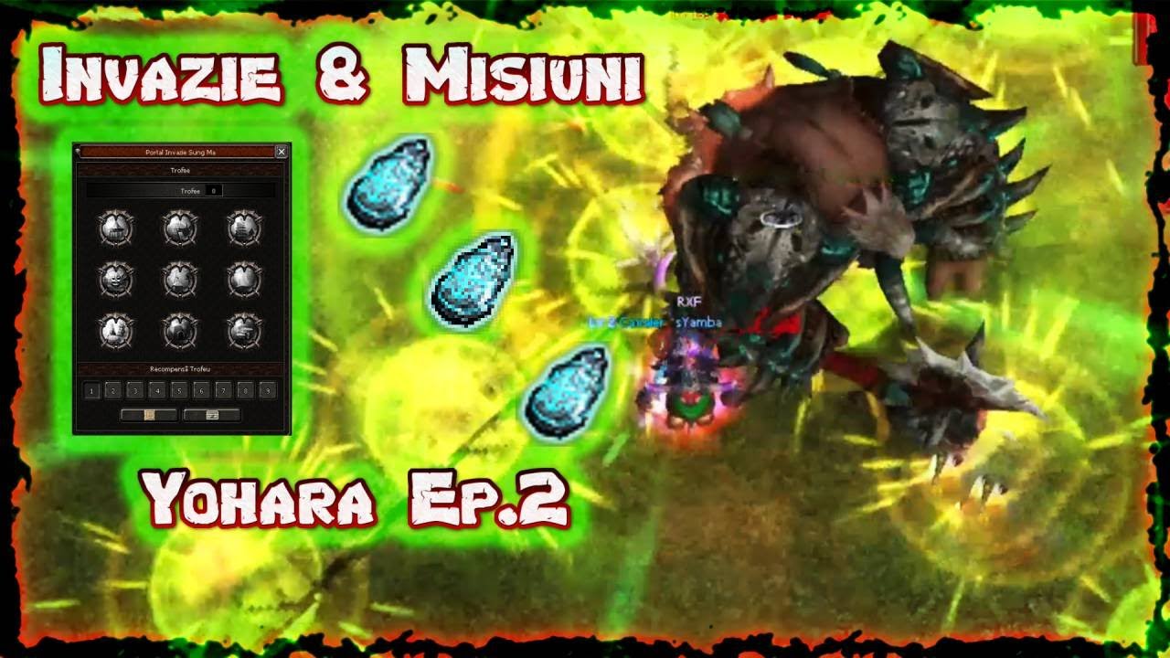 ⭐Misiuni Pietre Fermecate & Invazie cu Sura-ul⭐: Metin2 Polyphemos-Yohara.Ep2 #metin2