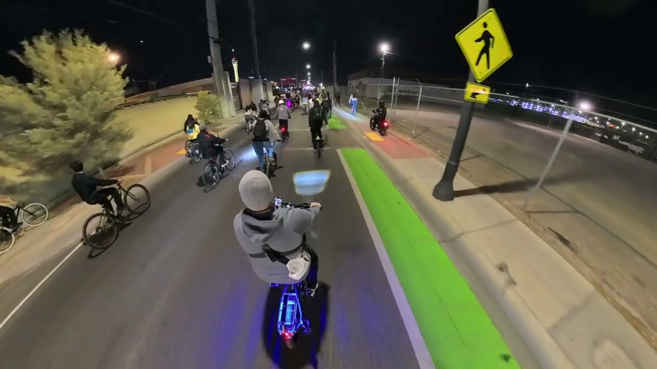 Wednesday Night Bikes - Downtown Las Vegas - part 1 - 1.14.2026