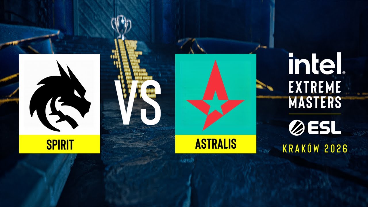 Spirit vs. Astralis - IEM Krak&oacute;w 2026 - Group A