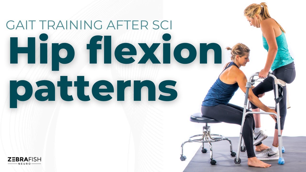 Hip flexion compensation patterns in spinal cord injury rehab & recovery