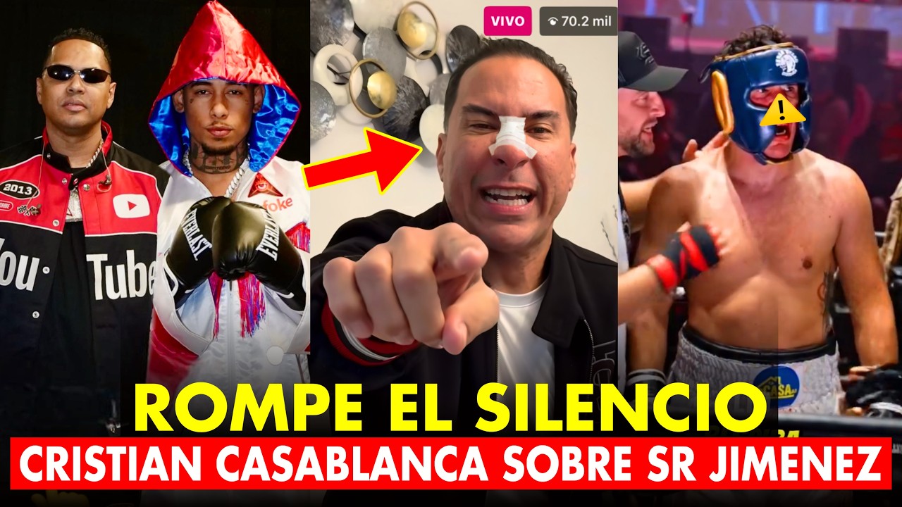 CRISTIAN CASA BLANCA ROMPE EL SILENCIO TRAS LA REVANCHA CON SR JIMENEZ CON ALOFOKE