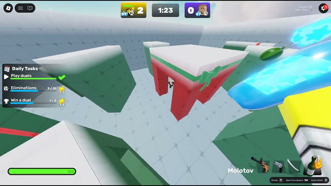 1v1ing in rivals