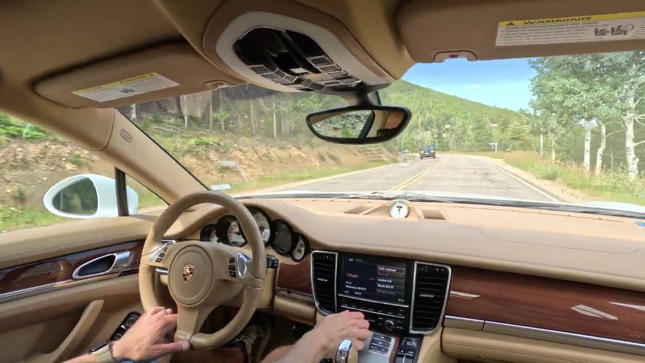2010 Porsche Panamera 4S Driving Video