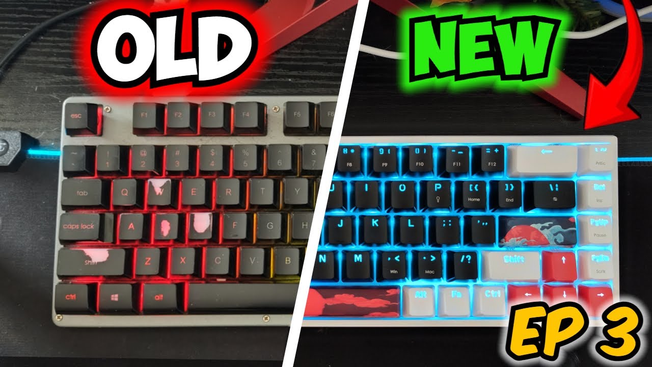 Getting A New KEYBOARD! Ussixchare 60 Percent Gaming Keyboard Review