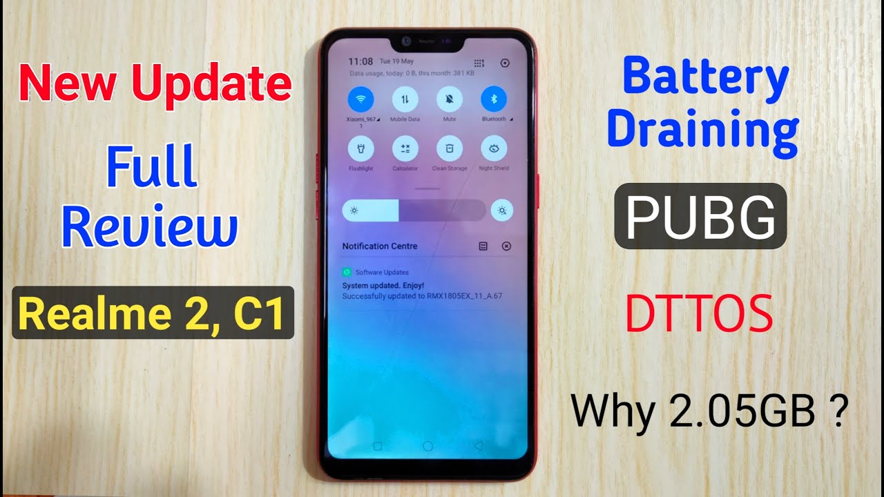 Realme 2 & C1 New Update Review | Battery Draining, PUBG Test, Problems, Why 2gb Update | Attendance