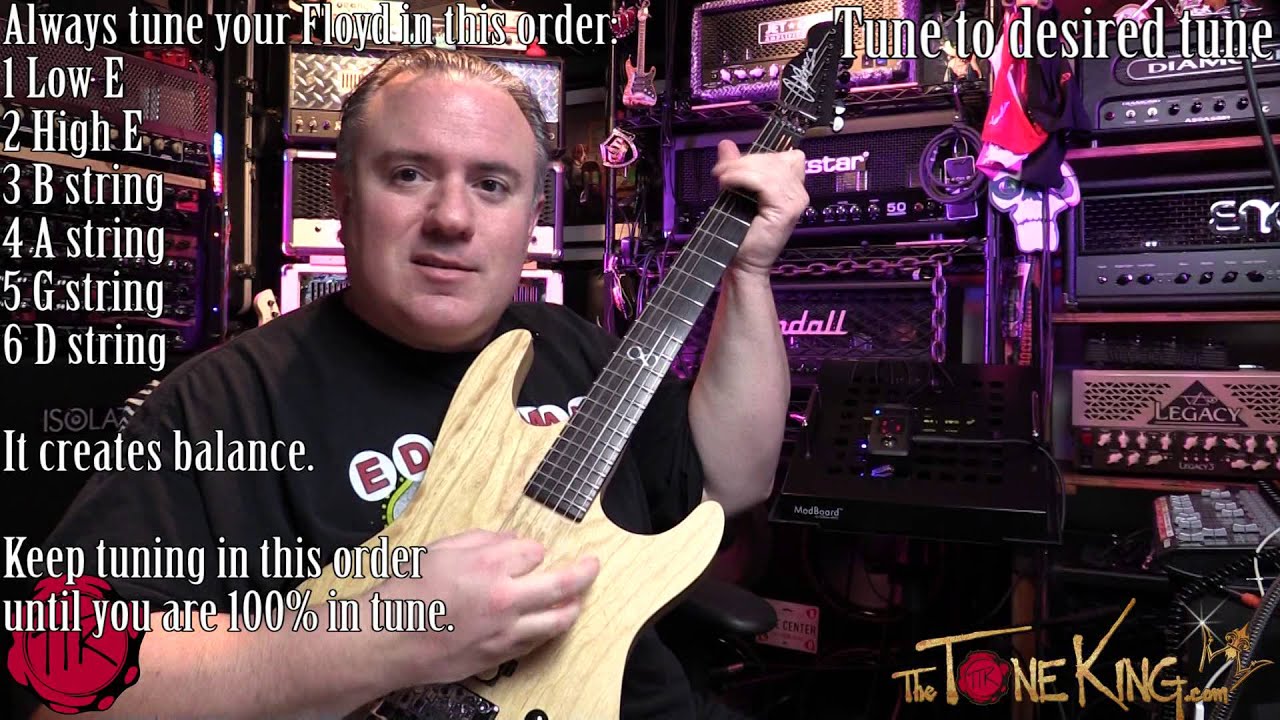 Drop-Tune FLOYD ROSE in 10 Minutes UNEDITED & GUARANTEED