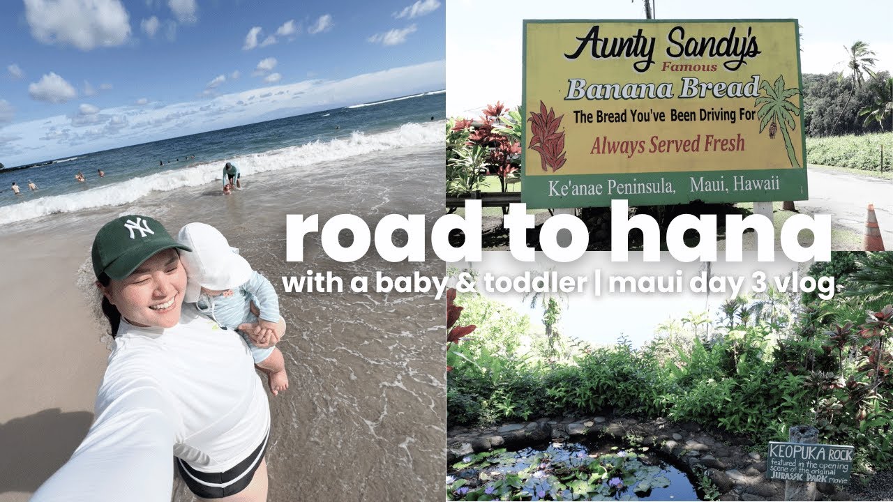 road to hana with baby & toddler! | maui day 3 vlog | hawaii october 2024