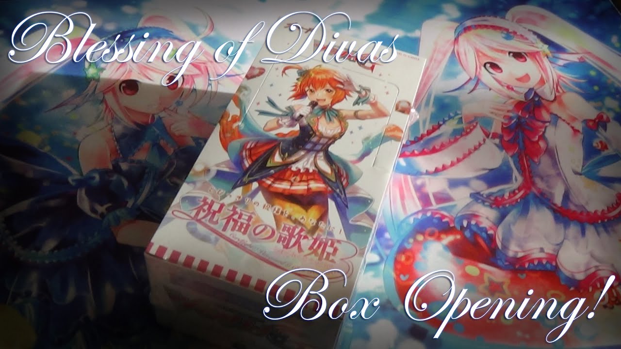 Cardfight! Vanguard: (VG-G-CB03) Blessing of Divas Unboxing