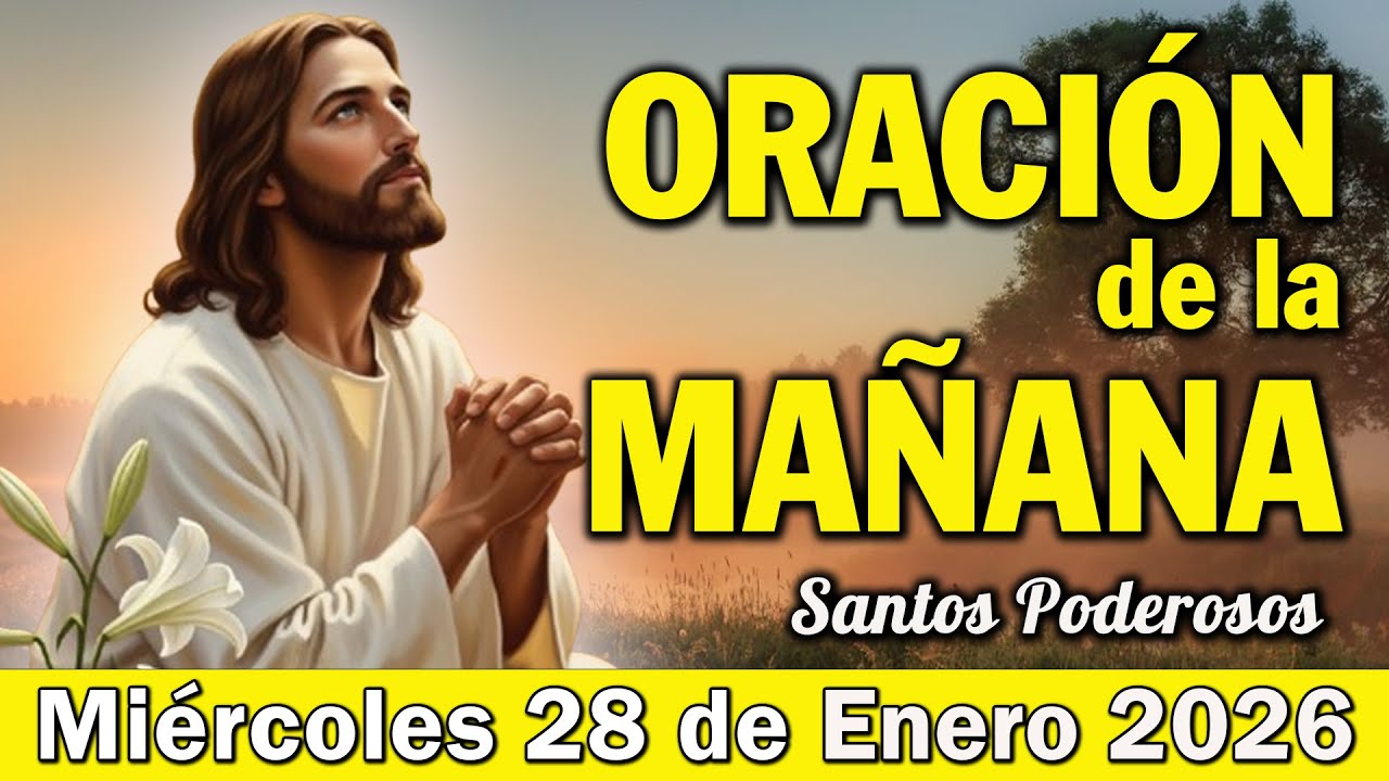 🔴ORACIÓN de la MAÑANA | Bendice mi alma y mis caminos