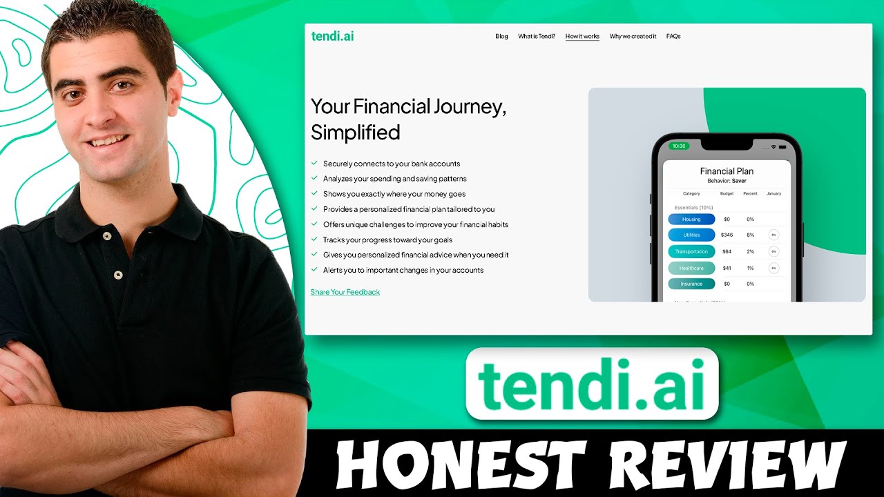 Обзор Tendi Ai &mdash; лучший финансовый консультант на основе ИИ | Мой опыт использования