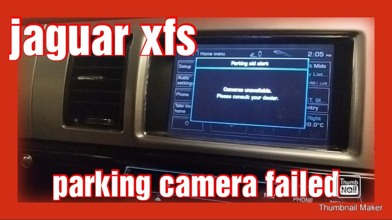 Диагностика камеры парковочного датчика jaguar xfs 3.0v6