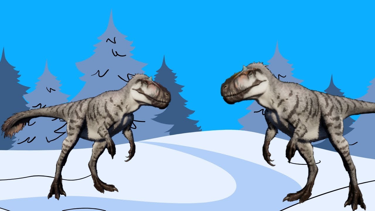Yutiranos no parque dos dinossauros 