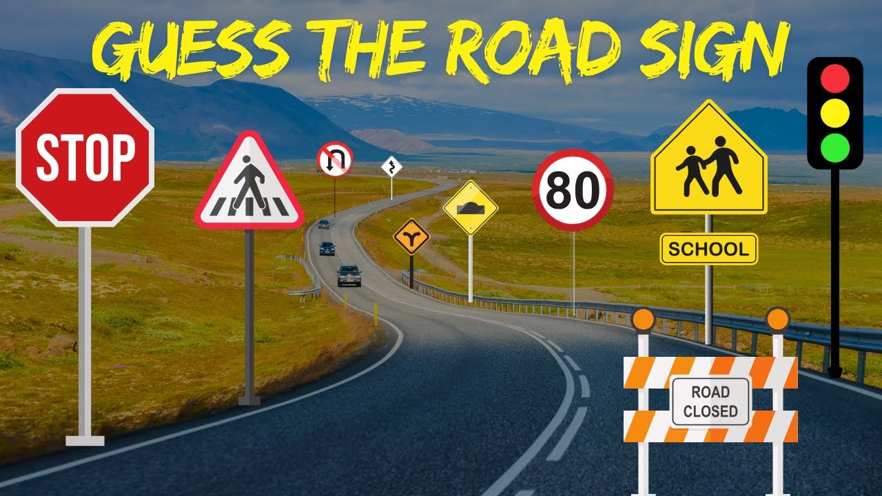 Guess the Road Sign Challenge 🚦 | Can You Get Them All Right? #quiz #quizgame #quizgame