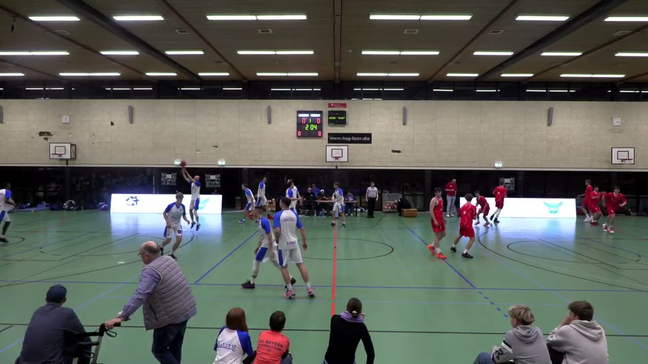 Kleene Trockenbau Baskets Fortuna Logabirum vs. CVJM Hannover Teil0