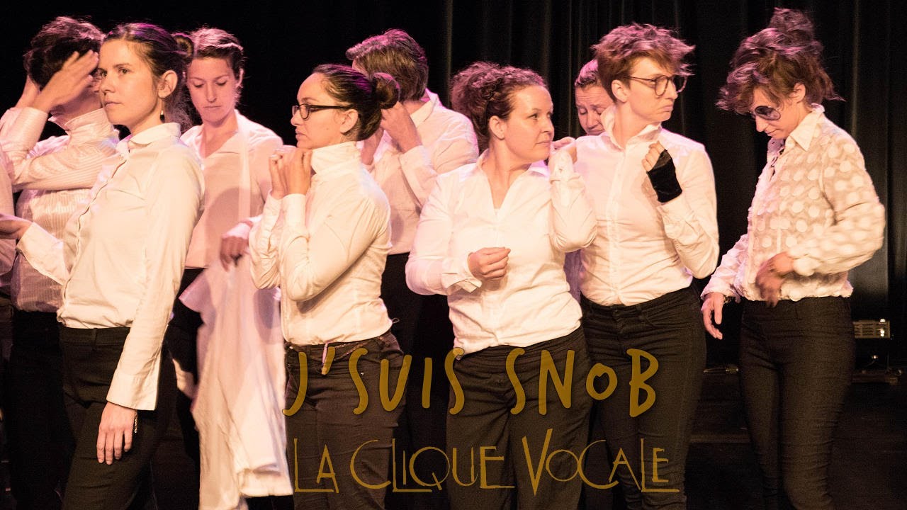 J'suis snob - Boris Vian - La Clique Vocale