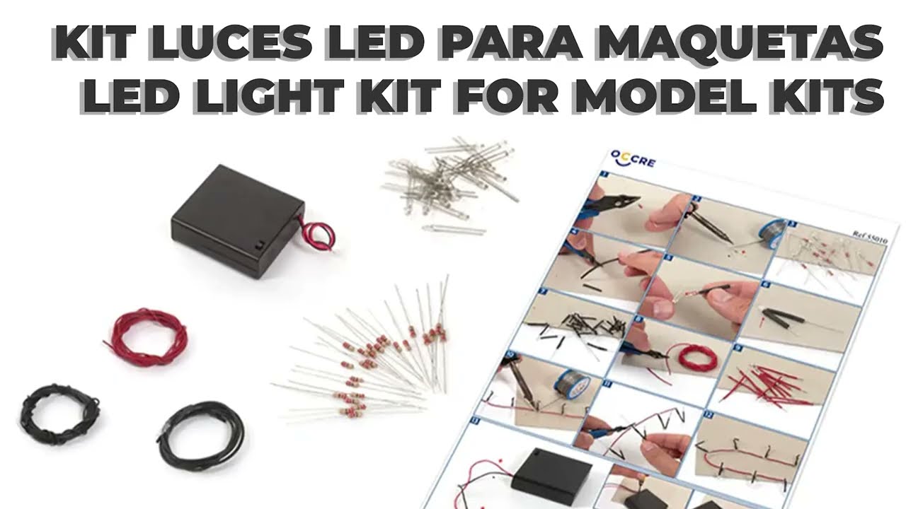 Kit Luces Led Para Maquetas y Modelismo - OcCre