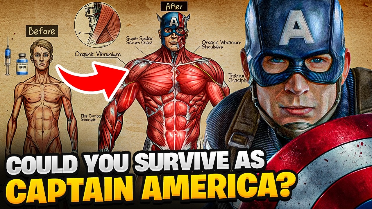 Could YOU Become a Super-Soldier Like CAPTAIN AMERICA in REAL LIFE?