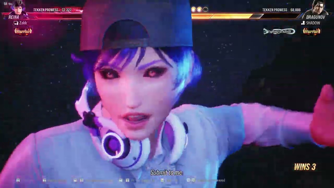 Tekken 8  Reina VS Dragonov Promotion Match - Assailant