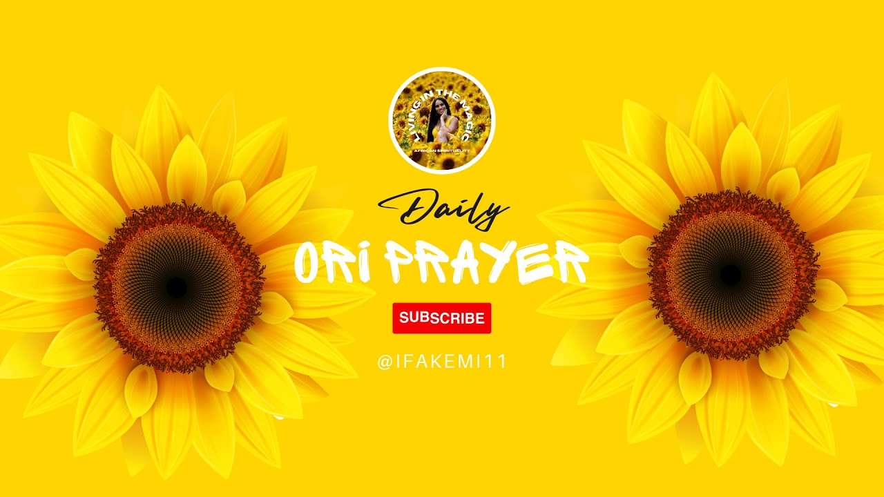 Daily Ori Prayer