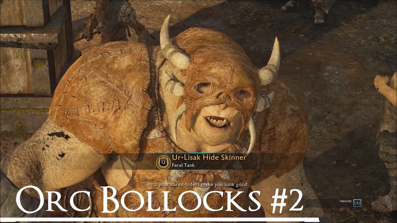 Shadow of War: Middle Earth™ - Orc Bollocks Quotes #2