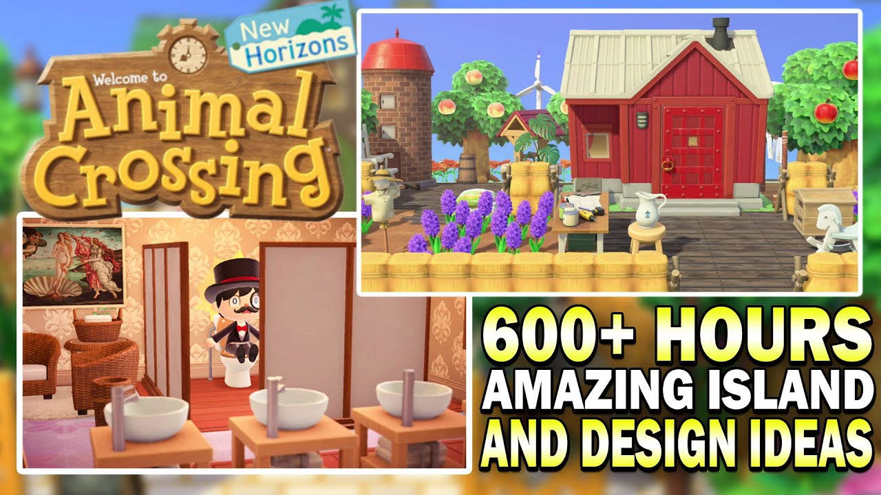 Вот как выглядит остров продолжительностью более 600 часов в Animal Crossing New Horizons (5-звез...