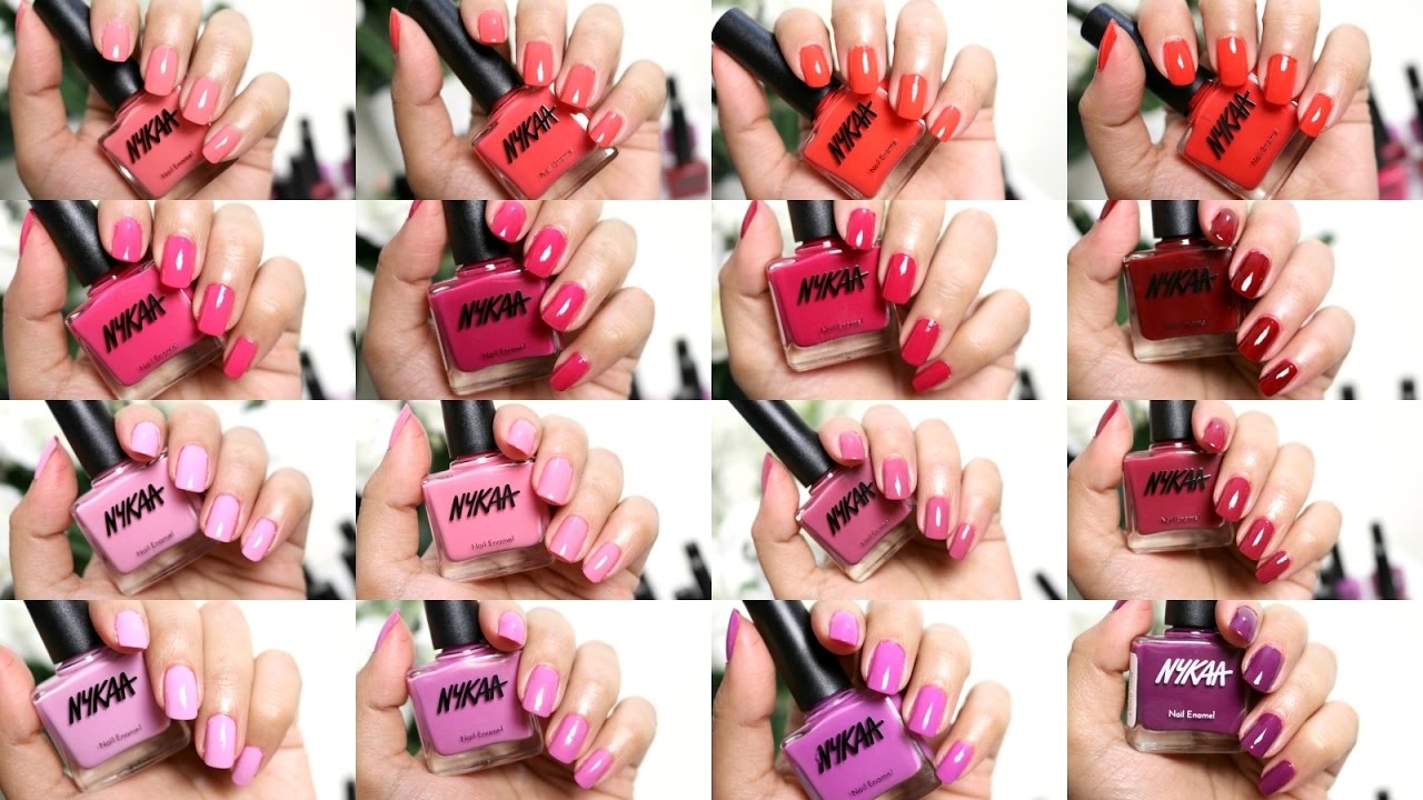 Nykaa Floral Carnival Nail Enamel Collection | corallista