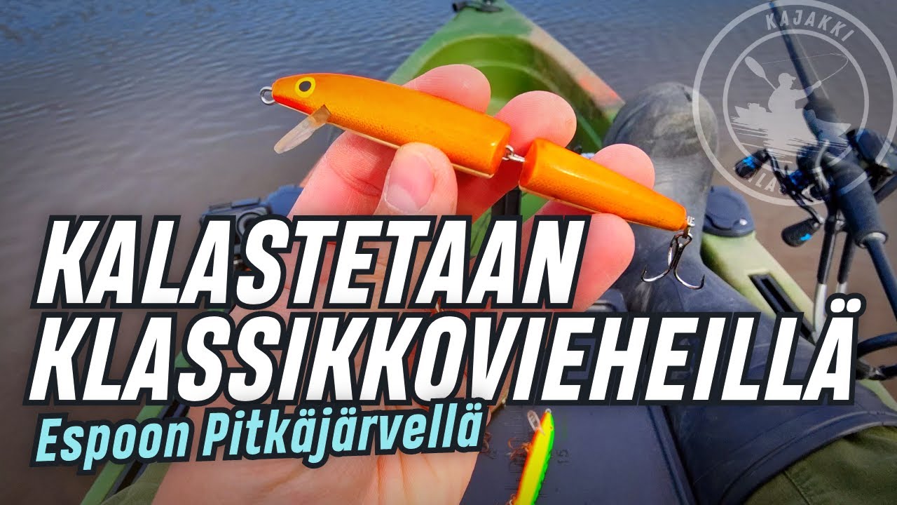 Klassikkovieheillä kalaan Espoon Pitkäjärvelle