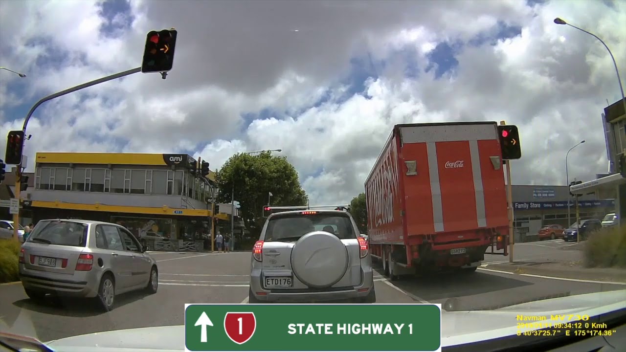 Pauatahanui, Wellington to Albany, Auckland Full Drive via SH1