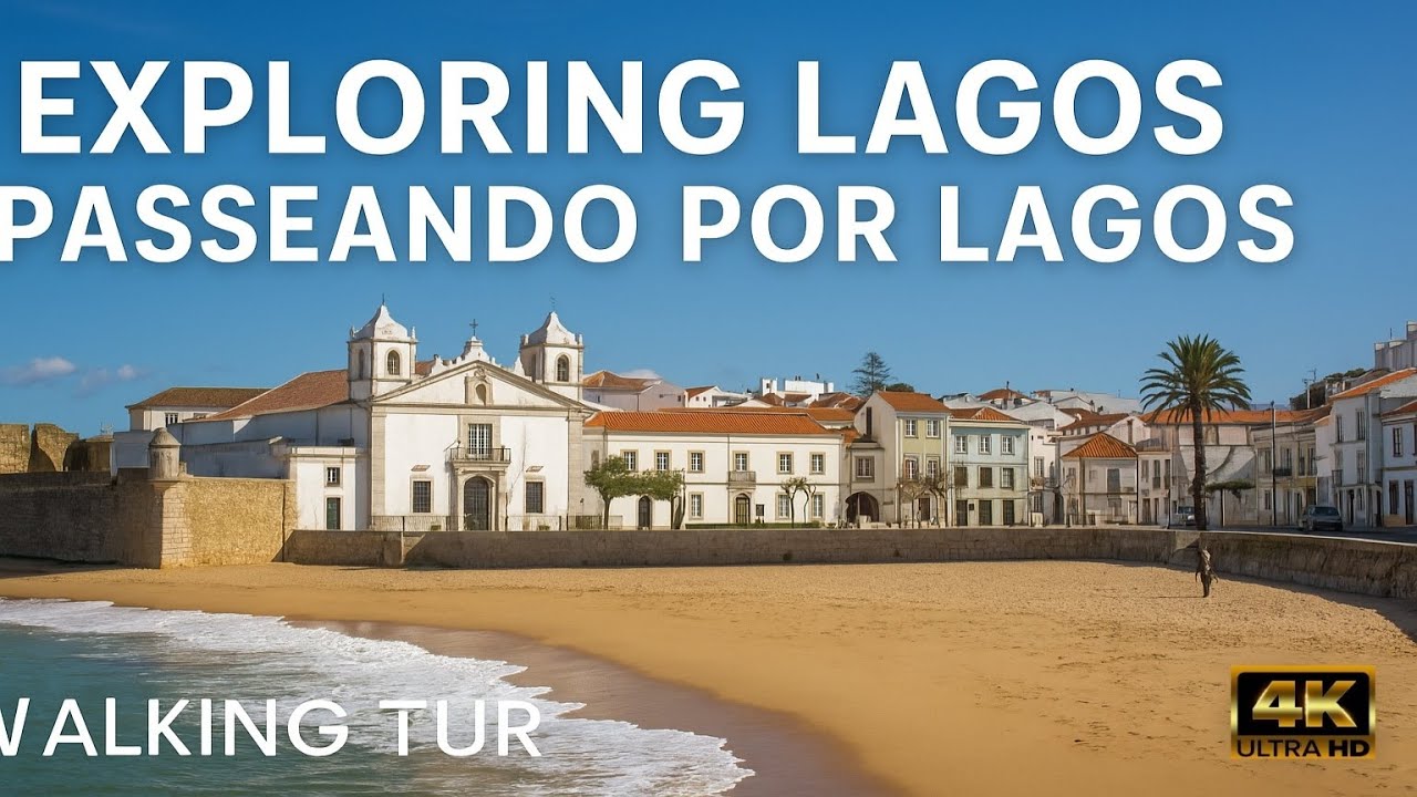 🇵🇹Walking Tour in Lagos, Portugal ｜ Explore the Charming Coastal Town