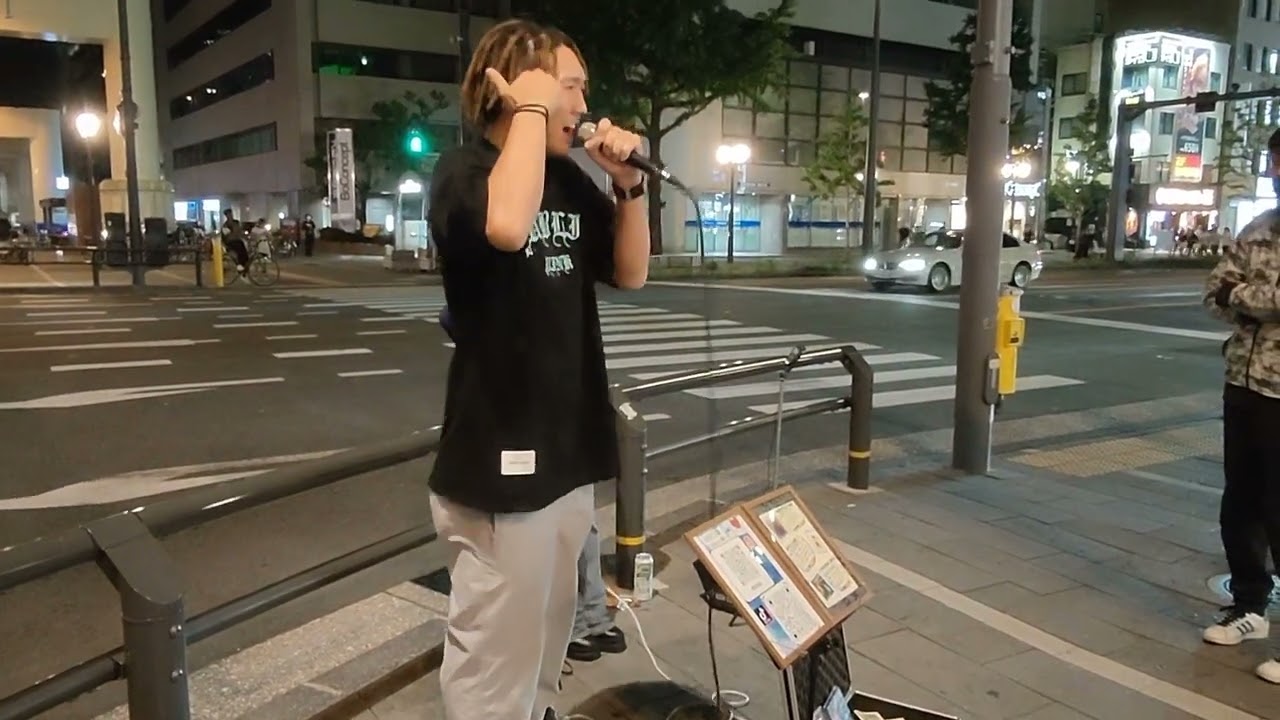 SISUI & BIG KRAW（シスイ＆ビッグロウ）　　  Street Live　　 2024.06.20　OSAKA  NAMBA　#路上ライブ