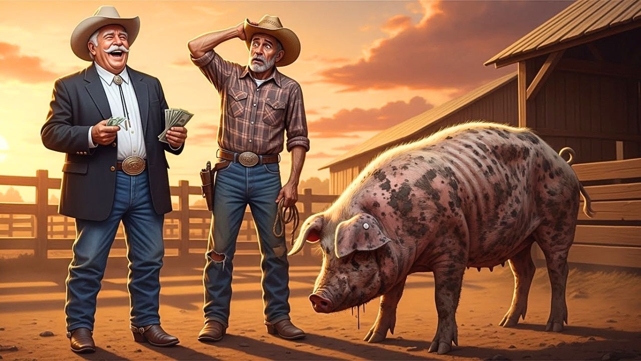 The Wealthy Farmer Wanted To Sacrifice The Old Pig... Until A Poor Farmhand Bought It 💔🐖
